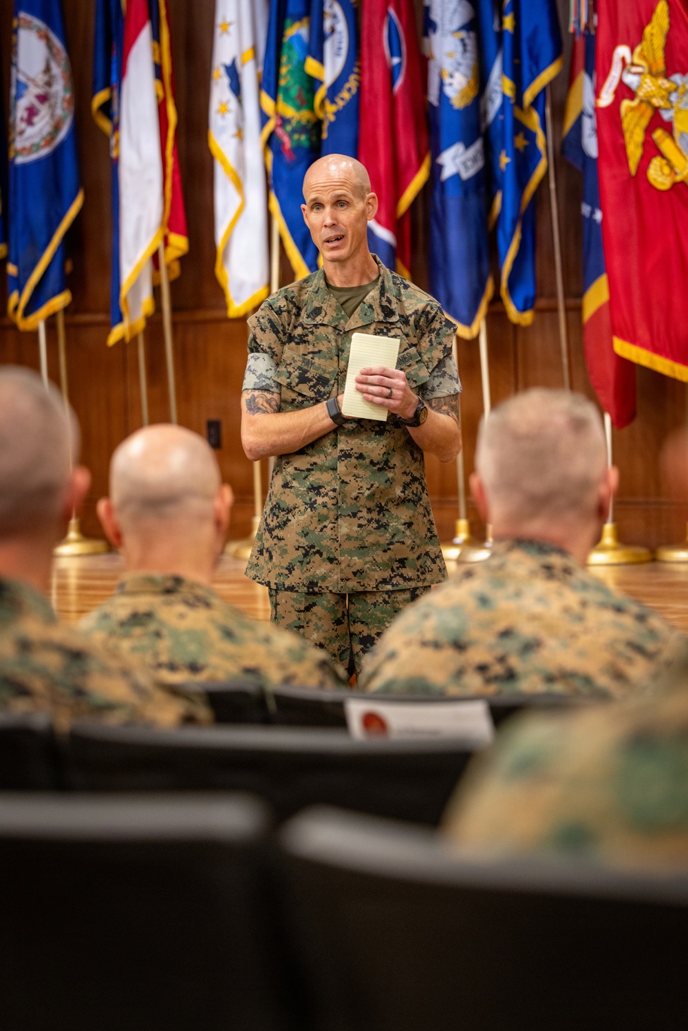 Marine Forces Reserve and Marine Forces South Force Sergeant Major Relief and Appointment Ceremony