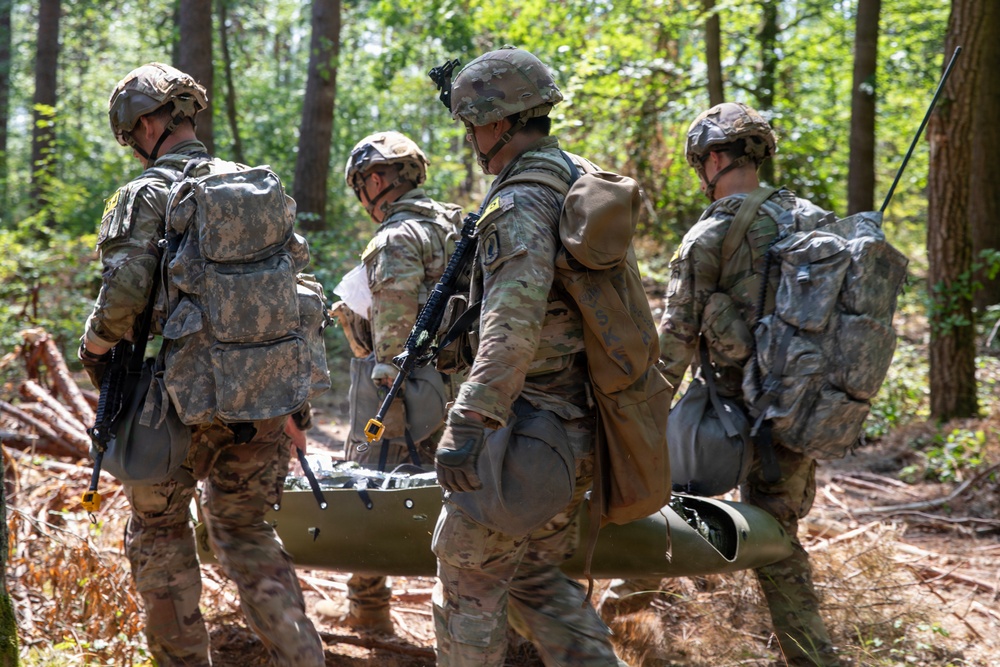 USAREUR-AF Best Squad Competition- lanes
