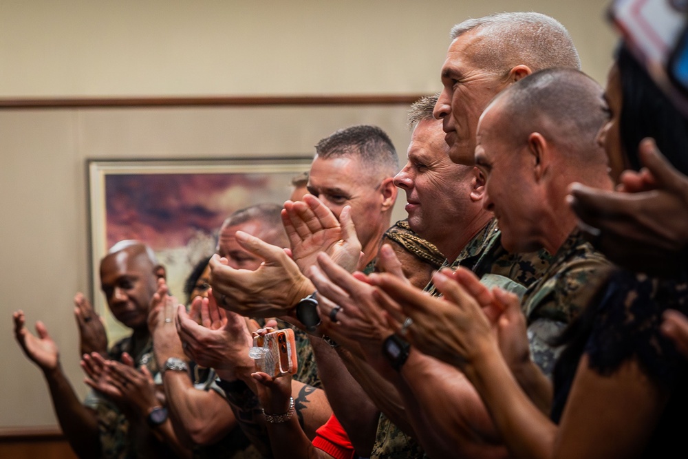 Marine Forces Reserve and Marine Forces South Force Sergeant Major Relief and Appointment Ceremony