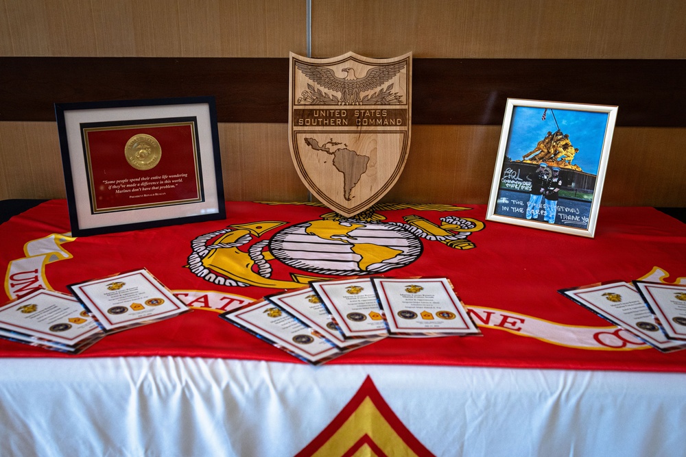 Marine Forces Reserve and Marine Forces South Force Sergeant Major Relief and Appointment Ceremony