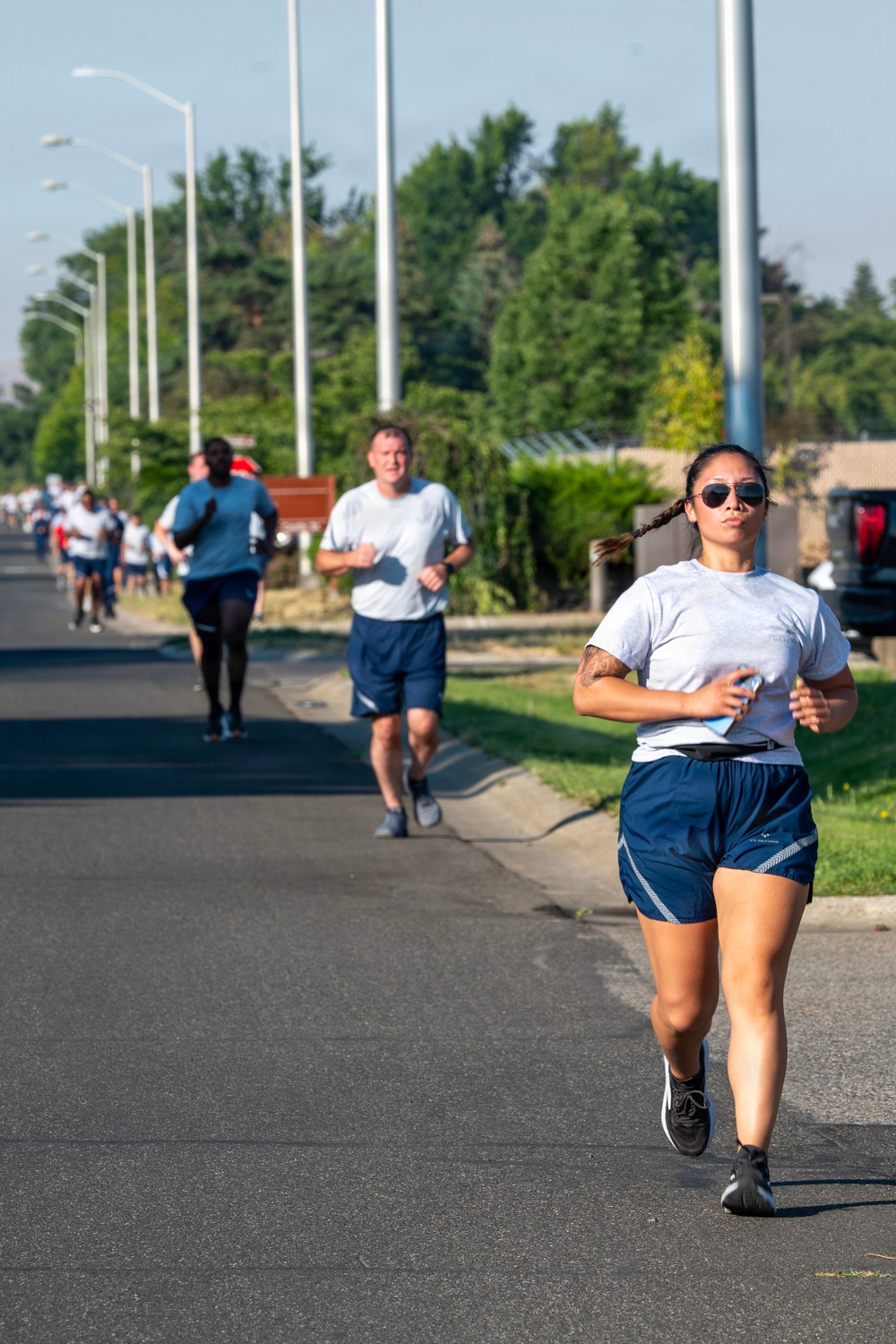 92nd ARW combines all-call with wing wide physical training