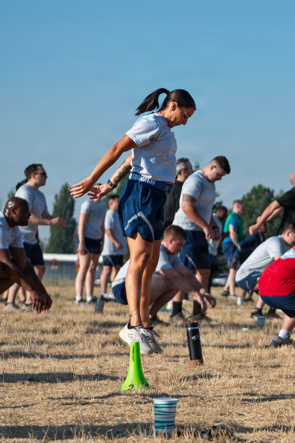 92nd ARW combines all-call with wing wide physical training