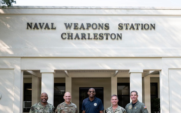 Mr. Bridges visits Joint Base Charleston Naval Weapons Station