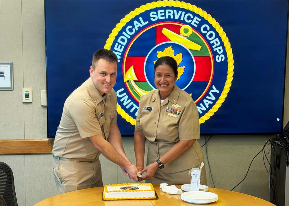 NAMRU San Antonio celebrates Medical Service Corps Birthday