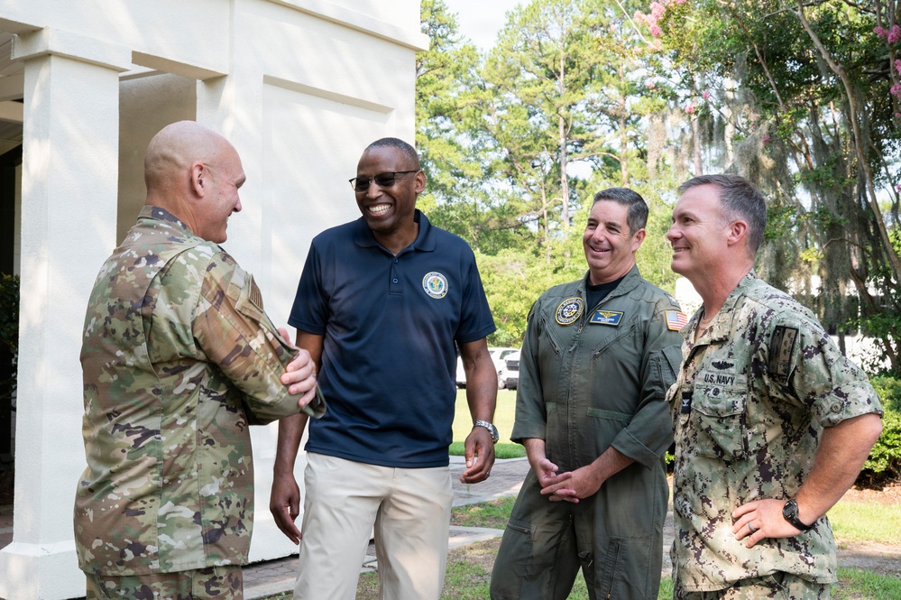Mr. Bridges visits Joint Base Charleston Naval Weapons Station
