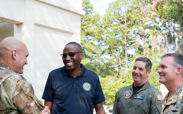 Mr. Bridges visits Joint Base Charleston Naval Weapons Station