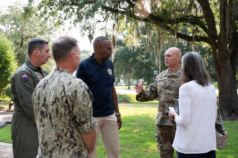 Mr. Bridges visits Joint Base Charleston Naval Weapons Station
