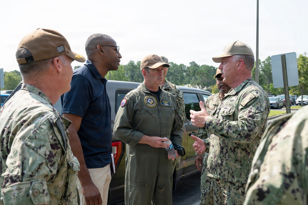 Mr. Bridges visits Joint Base Charleston Naval Weapons Station