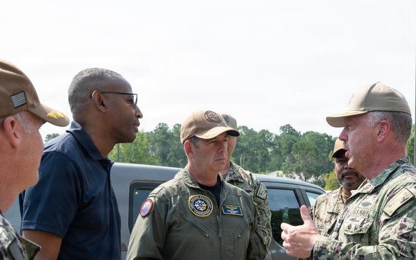 Mr. Bridges visits Joint Base Charleston Naval Weapons Station
