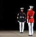 Lt. Gen. Wellons hosts Mr. Bill Toti at Marine Barracks Washington's Evening Parade