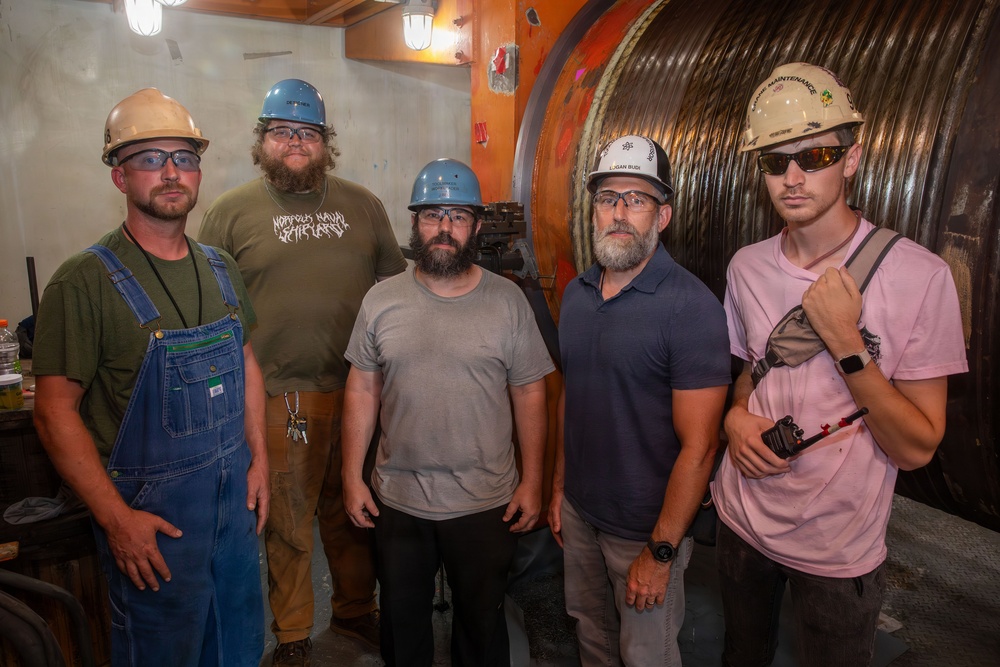 NNSY Production and Lifting Shops Team Up to Perform Upgrades to Dock Cranes