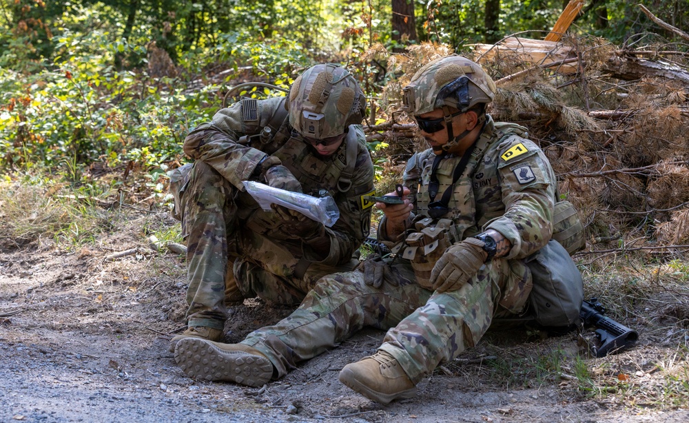 U.S. Army Europe and Africa Best Squads Conduct Medical Evacuation Lane