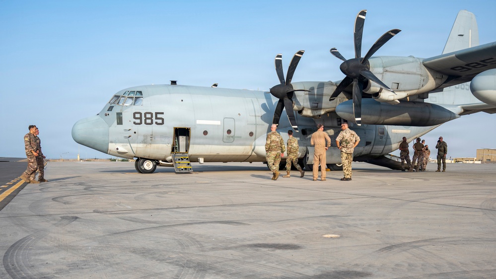 HOA allies familiarize themselves with VMM-362 (REIN) capabilities
