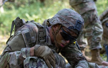 U.S. Army Europe and Africa Best Squads Execute Patrol Lane