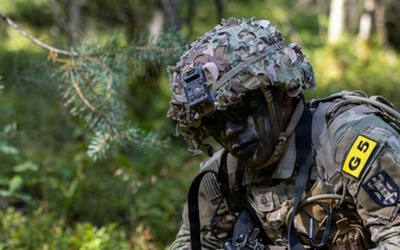 U.S. Army Europe and Africa Best Squads Execute Patrol Lane