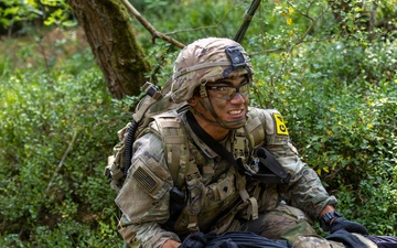 U.S. Army Europe and Africa Best Squads Execute Patrol Lane