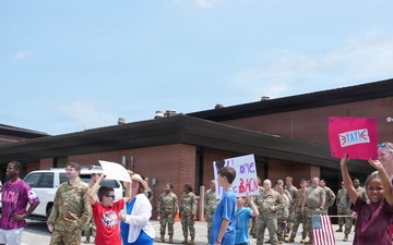 472nd Electronic Warfare Squadron members return home