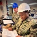 Preventive Medicine Technicians Conduct Ship Sanitation Inspection