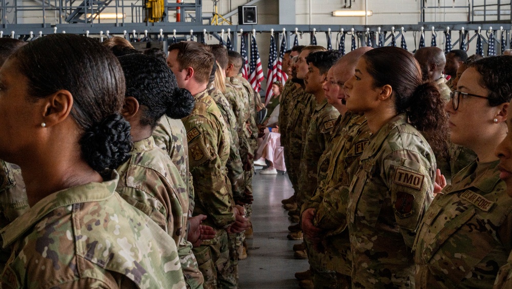Delaware Air National Guard Holds Deployment Ceremony