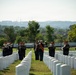 Full Military Funeral Honors with Escort are Conducted for U.S. Army Sgt. DeLoren Dellia Dage In Section 57