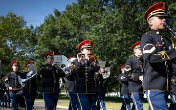 Full Military Funeral Honors with Escort are Conducted for U.S. Army Sgt. DeLoren Dellia Dage In Section 57