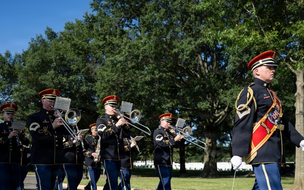 Full Military Funeral Honors with Escort are Conducted for U.S. Army Sgt. Deloren Dellia Dage In Section 57