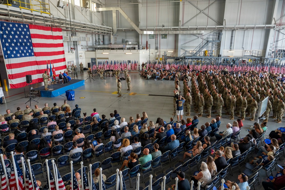 Delaware Air National Guard Holds Deployment Ceremony