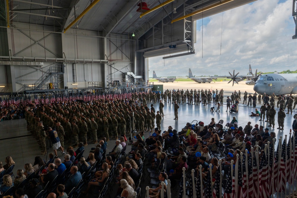 Delaware Air National Guard Holds Deployment Ceremony
