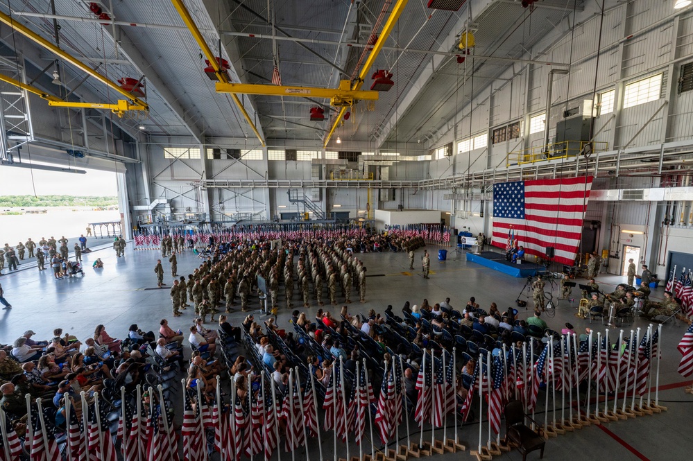 Delaware Air National Guard Holds Deployment Ceremony