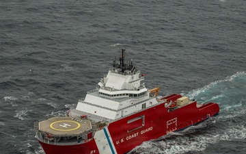 U.S. Coast Guard, Royal Canadian Navy conduct sailing formation in Bering Sea