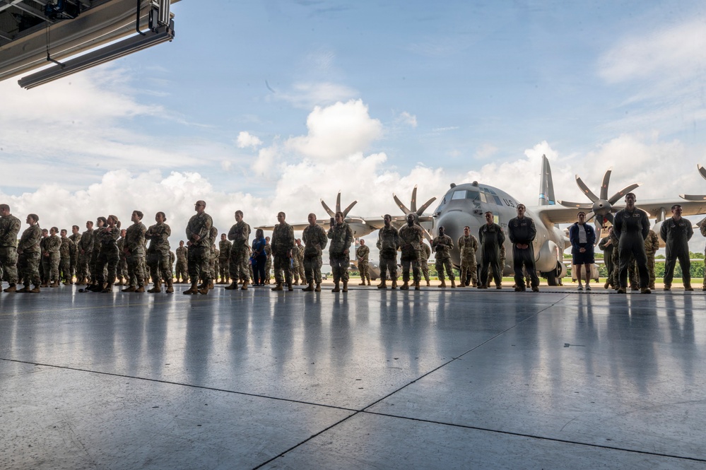 Delaware Air National Guard Holds Deployment Ceremony