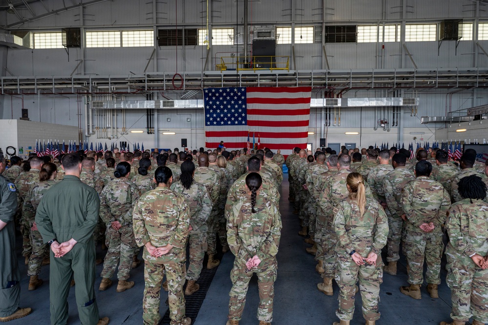 Delaware Air National Guard Holds Deployment Ceremony