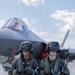 VMFA-115 takes off for their first flight with F-35C Lightning II