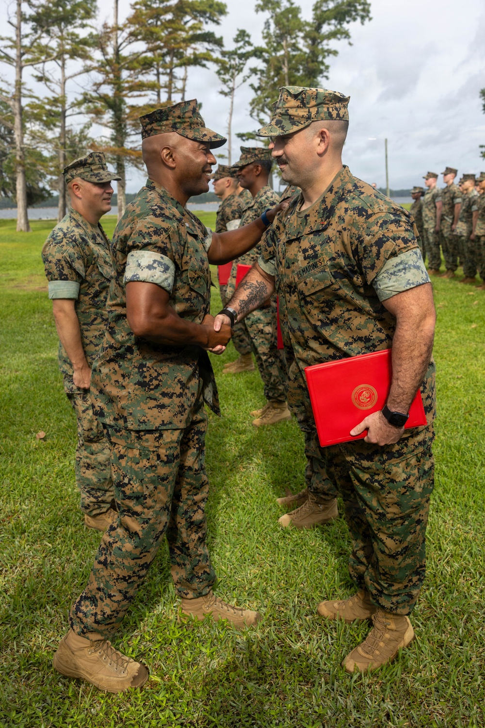 Eight Electronic Maintenance Officers Simultaneously Promoted Together
