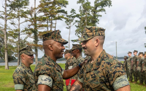 Eight Electronic Maintenance Officers Simultaneously Promoted Together