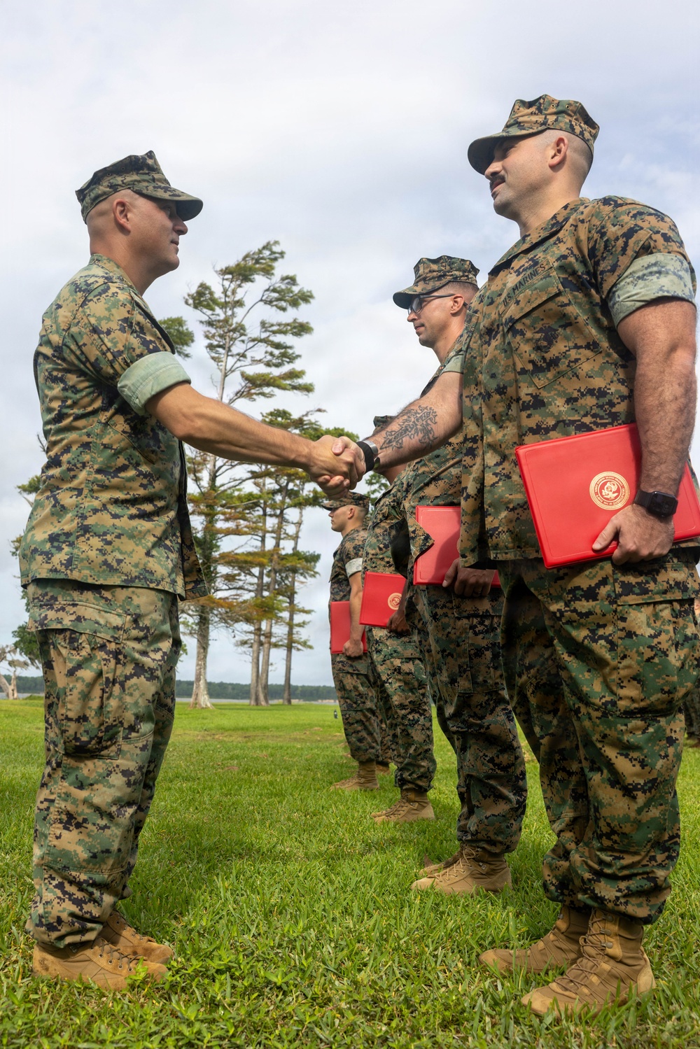 Eight Electronic Maintenance Officers Simultaneously Promoted Together