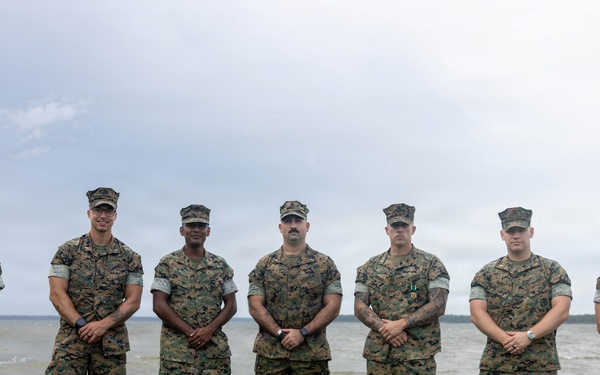 Eight Electronic Maintenance Officers Simultaneously Promoted Together