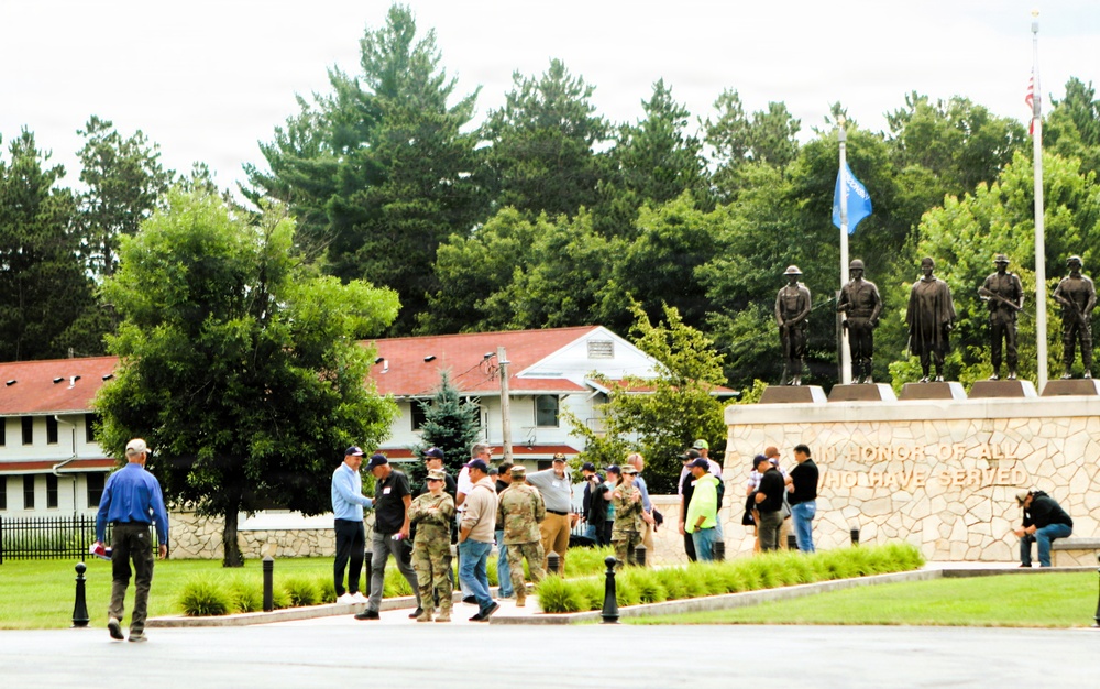 Wisconsin ESGR’s 2026 Boss Lift participants explore Fort McCoy’s military heritage at Commemorative Area