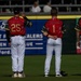 Airman in the dugout