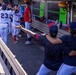 Airman in the dugout