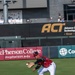 Airman in the dugout