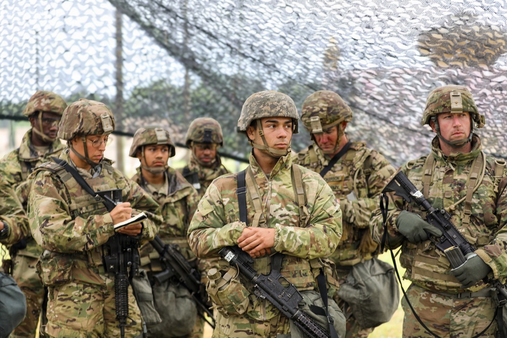 368th Engineer Battalion conducts Dismounted Instructional Lane during WAREX/RM 26