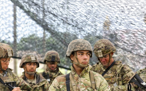 368th Engineer Battalion conducts Dismounted Instructional Lane during WAREX/RM 26