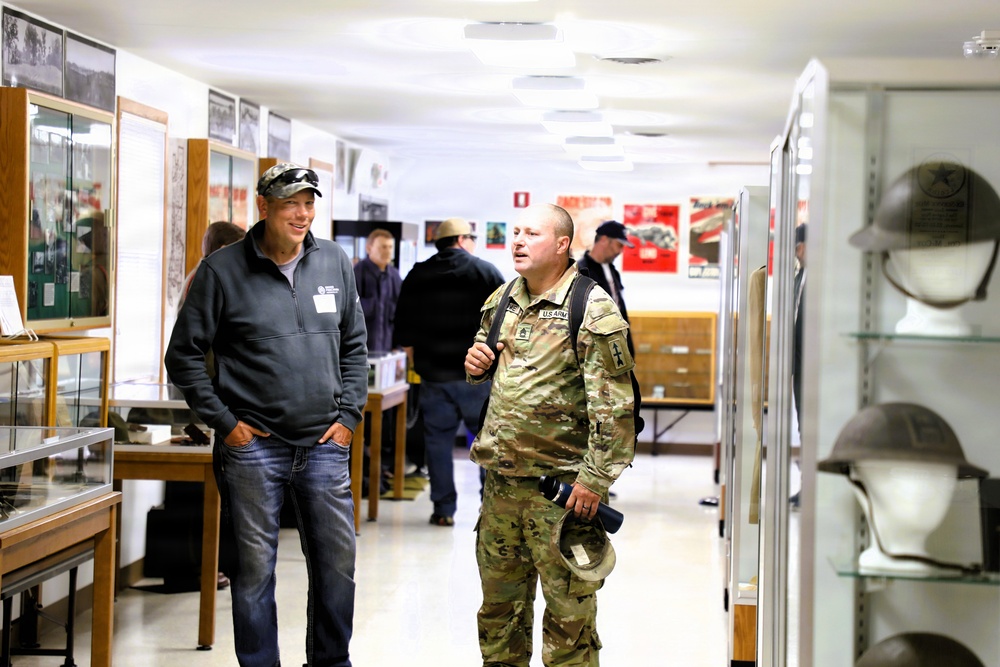 Wisconsin ESGR’s 2026 Boss Lift participants explore Fort McCoy’s military heritage at Commemorative Area