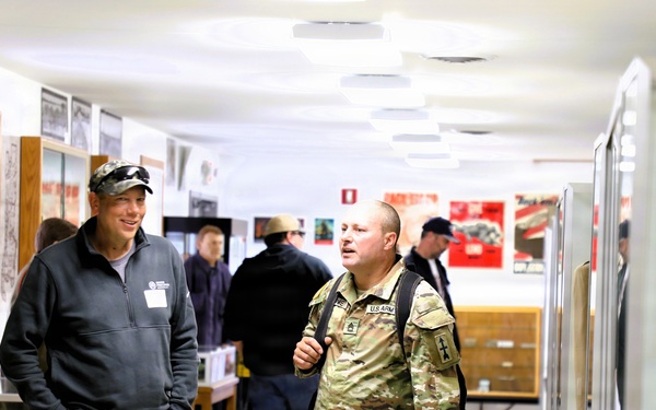 Wisconsin ESGR’s 2026 Boss Lift participants explore Fort McCoy’s military heritage at Commemorative Area