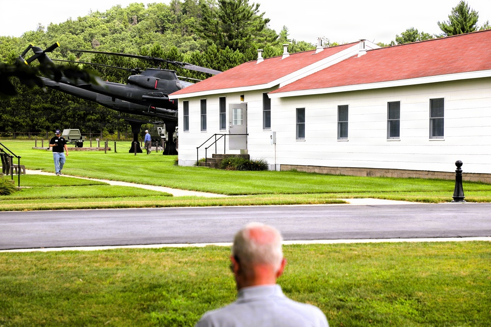 Wisconsin ESGR’s 2026 Boss Lift participants explore Fort McCoy’s military heritage at Commemorative Area