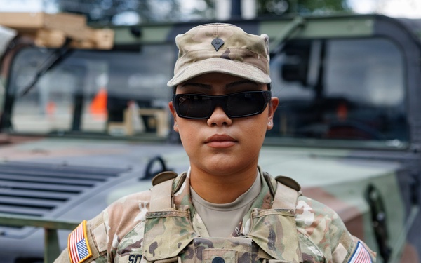 Mississippi National Guardsmen Patrol the National Mall