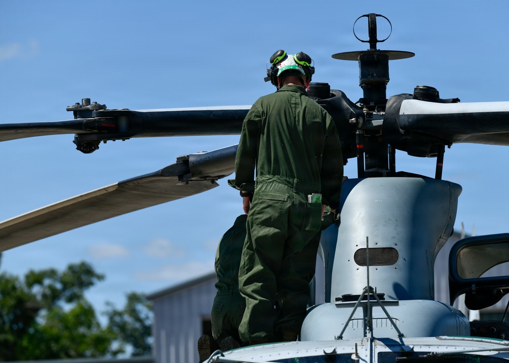 HMLA-167 operations at Northern Strike 26-2