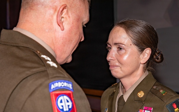 U.S. Army Command Sgt. Maj. Tammy Everette retires after 30 years of service