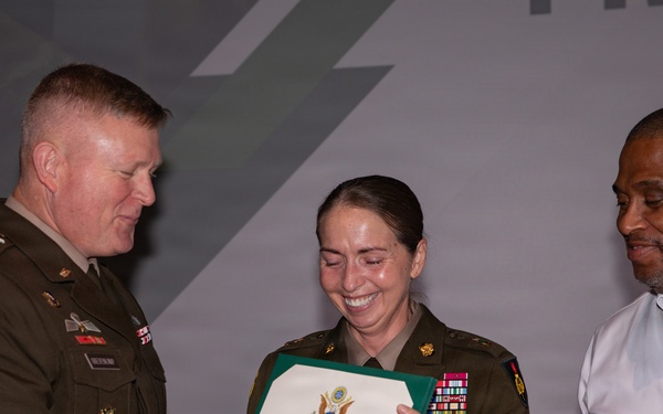 U.S. Army Command Sgt. Maj. Tammy Everette retires after 30 years of service